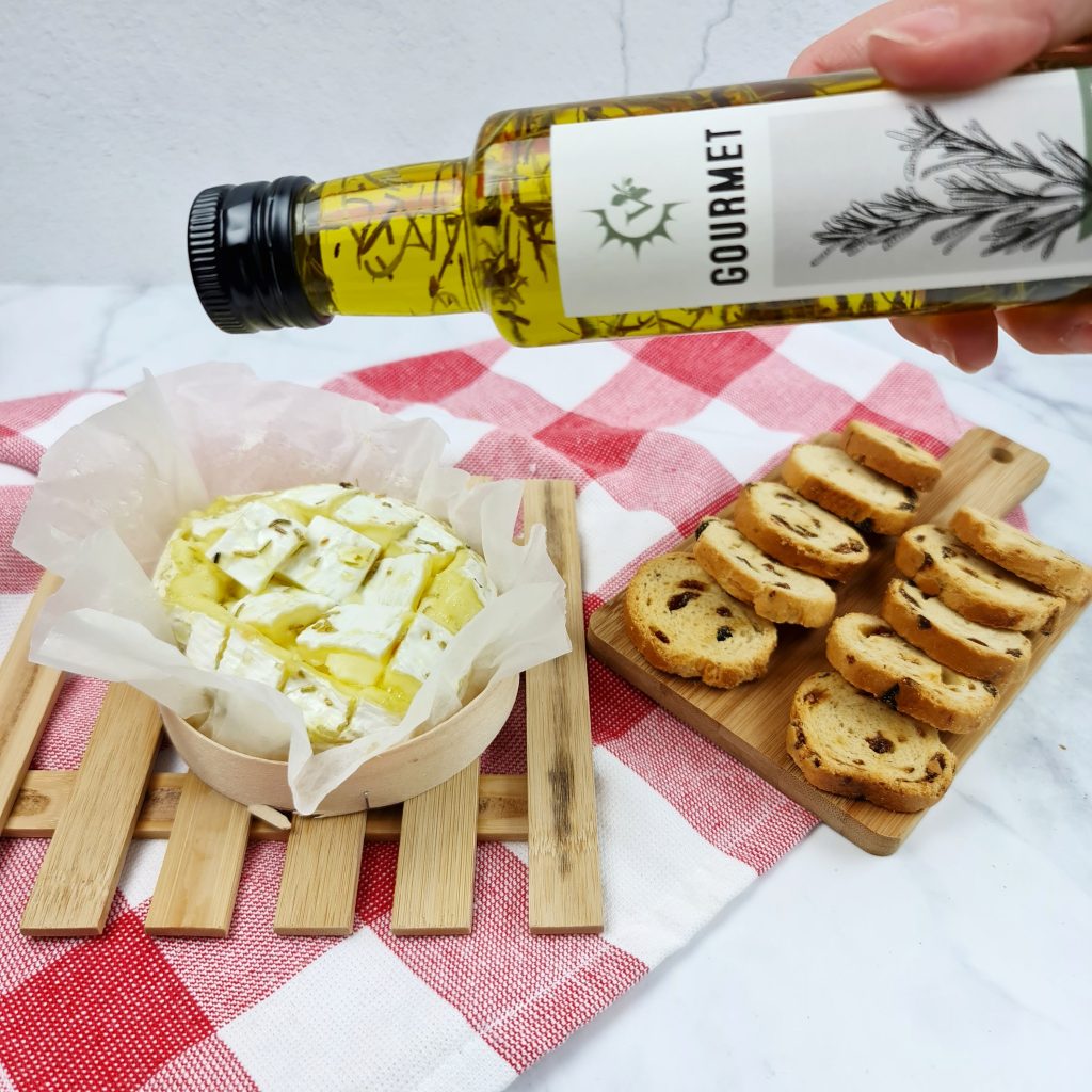 Gourmet  Rosemary Evoo & Camembert